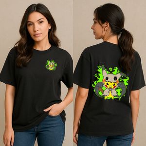 Mimikyu Pikachu Black T-Shirt