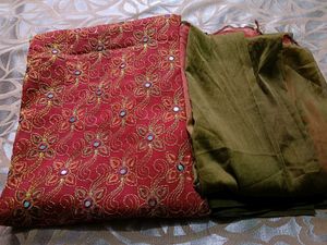 Floral Embroidered Fabric