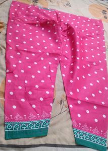 New Pink &amp; Green Kurta Set