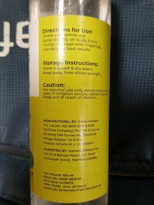 Alps Goodness Rosemary Hair Water