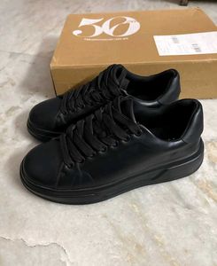 ZARA BLACK MONOCHROME CHUNKY SOLE SNEAKER 41