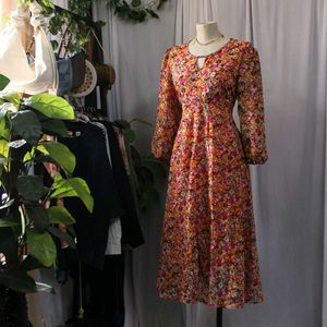 Floral Midi Dress