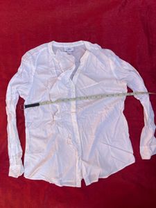 White Long Sleeve Blouse