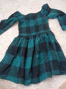 Green Plaid Dress