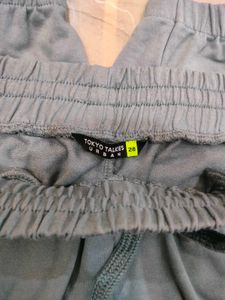 GREY  CARGO JOGGER