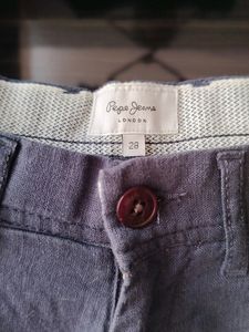 Navy Blue cotton Semiformal Pant