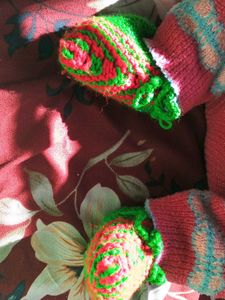 Handmade Baby Booties