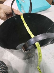 Metal Bucket Hand Painted