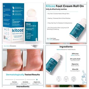 Foot Roll On For Cracked Heels
