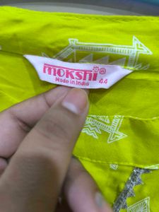 Lemon Green Kurti