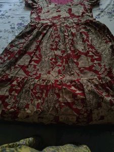 Kalamkari stitched dress new and XXL size