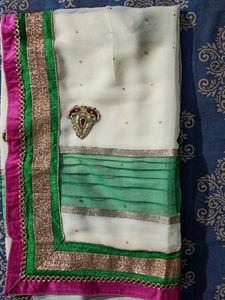 Elegant Embellished Saree