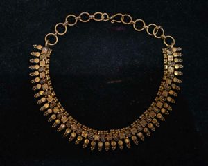 Beautiful Gold Oxidised Choker For Women And Girls
