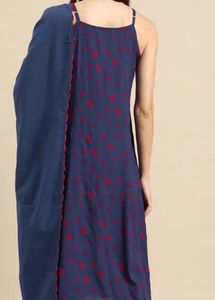 Elegant Blue Printed Kurta Set (item 41)