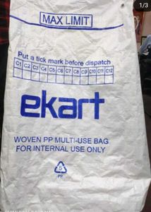 Ekart Multi-Use Bag Pp Woven Pack 10