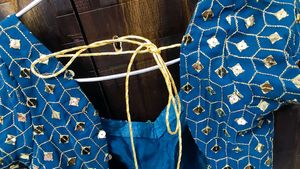 Blue Heavy Lehnga