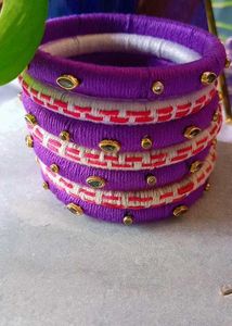 Handcrafted Bangles Set