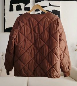 Quilted Brown Jacket