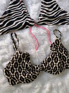 Zebra &amp; Leopard Bikini Set