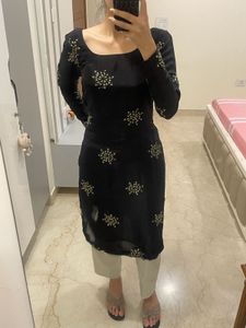 Black Festive Kurti