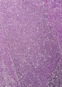 Sparkly Lavender Long Sleeve Dress