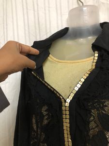 AIH JY FEEL Black Long Sleeve Top