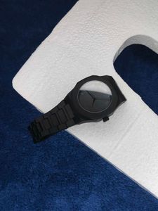 Sleek Black Wrist Watch