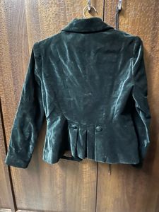 Velvet Green Jacket
