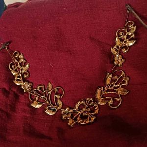 Gold Floral Headband