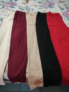 Angle length winter leggings Pack Of-5