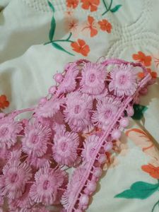 Pink &amp; White Ombre Crochet Tank
