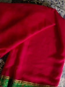 Girlish Look Saree