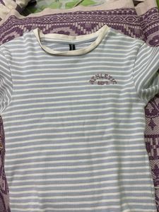Striped Graphic Tee