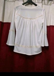 New Beautiful Off White Top