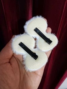 Cute Fluffy Hair Clips - Set of 2