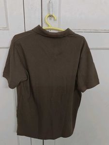 T Shirt Maroon L SIZE