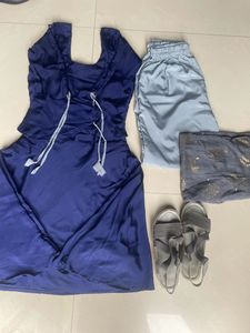 Women Top & Bottom& Sandales