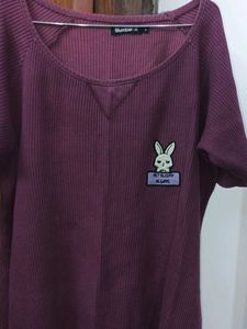Cute Bunny Patch Dress