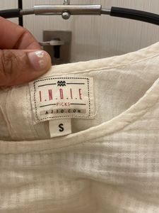INDIE AJIO kora organic cotton top