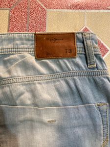 Light Wash Denim Jeans