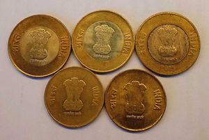 Collectible Indian Coins ₹5 &amp; ₹10