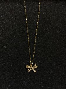 Anti Tarnish Bow Necklace 🎀