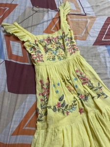Butter Yellow Dress
