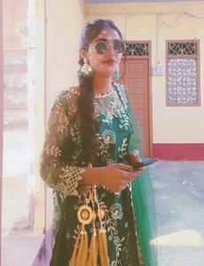 Green Embroidered Kurta Set