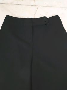 Black Wide Leg Trouser