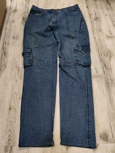 Sc9108 Linc Cargo Jeans Waist 32