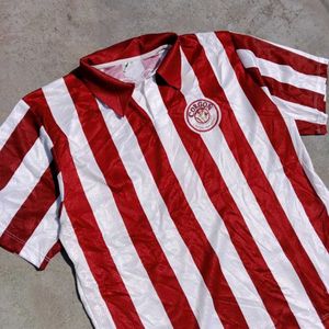 Vintage Corgon Striped Soccer Jersey