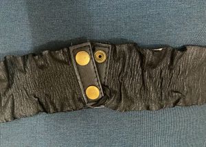 Gold Panel High Waist Belt