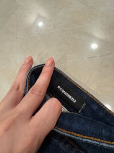 DSQUARED2 Distressed Dark Jeans, 34