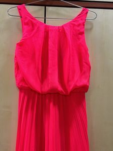 Fluroscent Pink Maxi dress